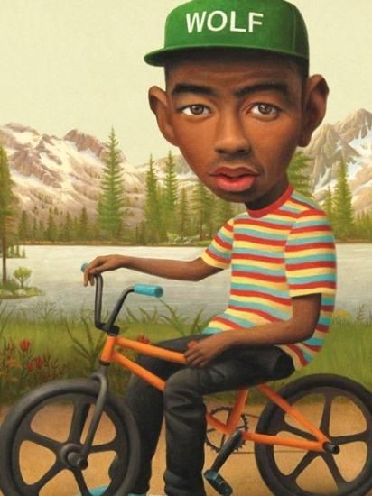 Tyler The Creator ”WOLF” Official Poster - GROPE IN THE DARK