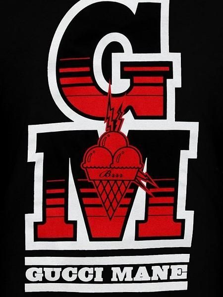 GUCCI MANE BRRR T SHIRT GROPE IN THE DARK HIPHOP