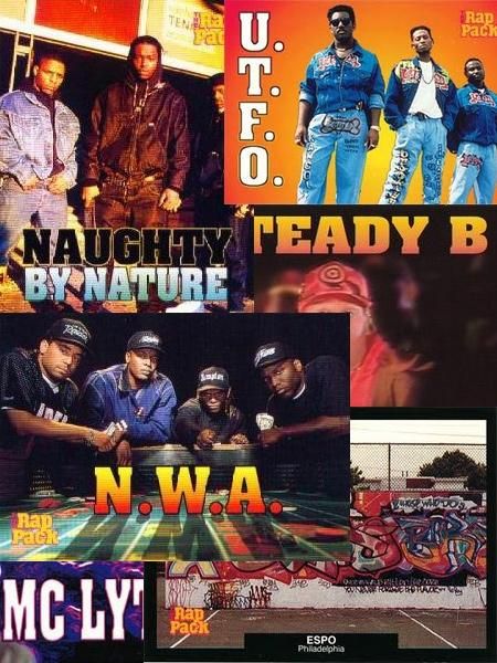 The Rap Pack Series One Rap Music Trading Cards | NHHM