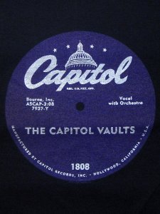 Capitol Records ”Purple Vinyl” T-Shirt