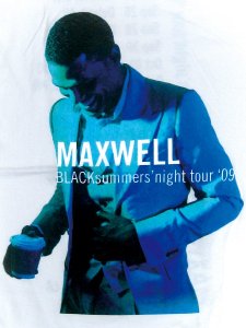 Maxwell Black Summers Night Tour 09 T-Shirt