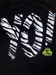 Yo! Mtv Raps x Junk Food ”Zebra Logo” Tee