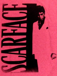 Scarface Vintage Print T-Shirt
