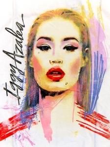 Iggy Azalea Painting T-Shirt