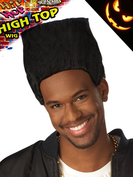 Old School Hi Top Fade Adult Wig GROPE IN THE DARK