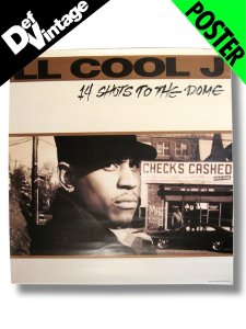 ’93 LL COOL J  ”14 Shots The Dome” Promotional Poster