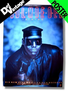 89 KOOL MOE DEE Knowledge Is King Giant Promo Poster