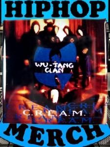 Wu Tang Clan C.R.E.A.M. Can Badge