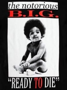 BIGGIE READY TO DIE T-SHIRT