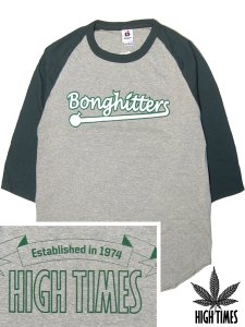 High Times Magazine ”Bonghitters” Raglan T-Shirt