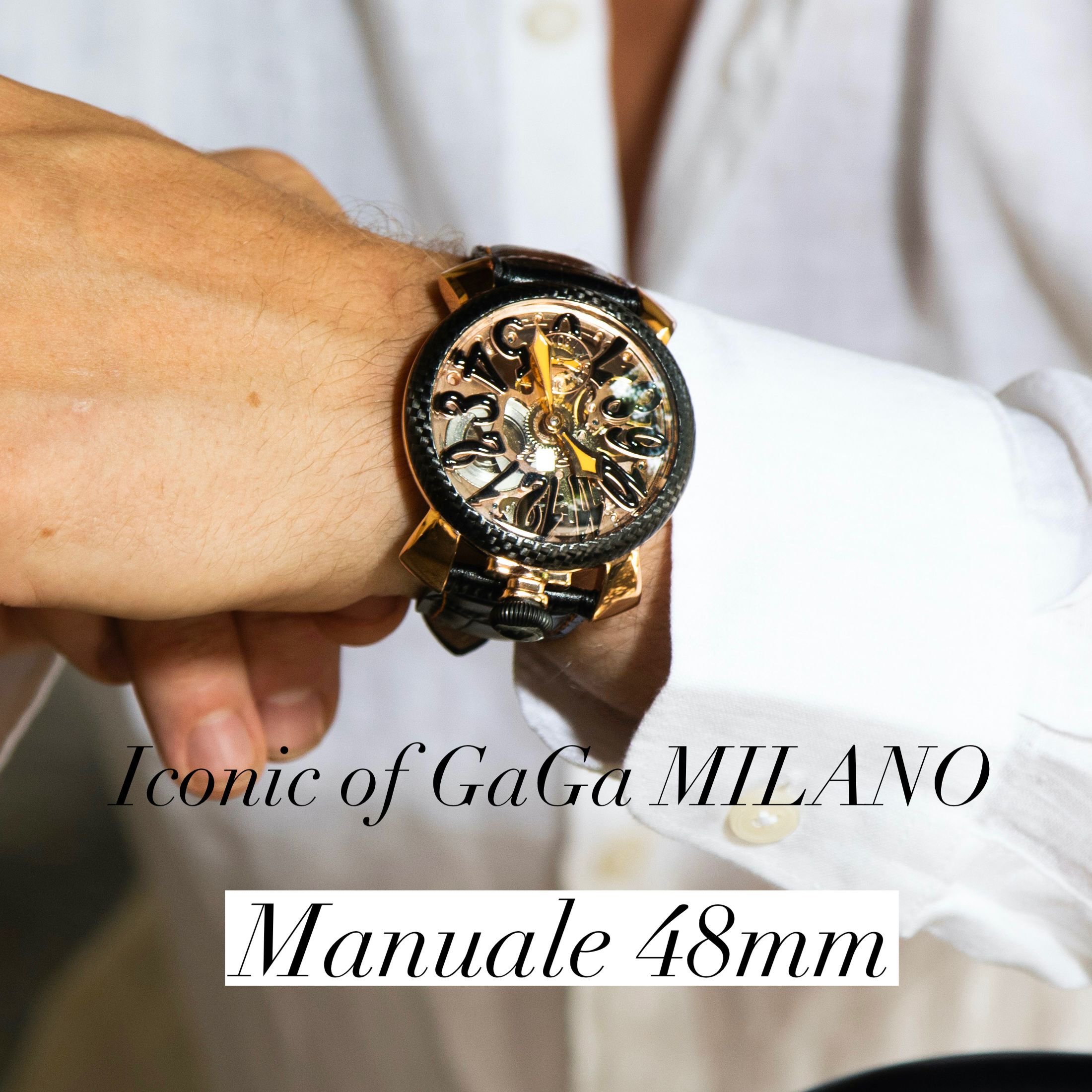 ガガミラノ『マヌアーレ スリム 46mm』 - 腕時計(アナログ)