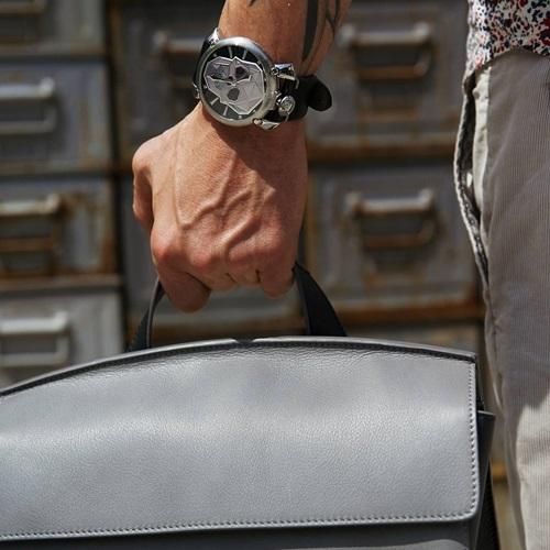 Manuale 48mm バイオニックスカル 5060.01S | GaGa MILANO Manuale 48mm バイオニックスカル 5060.01S | GaGa MILANO