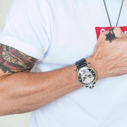 Manuale 48mm バイオニックスカル 5060.01S | GaGa MILANO Manuale 48mm バイオニックスカル 5060.01S | GaGa MILANO