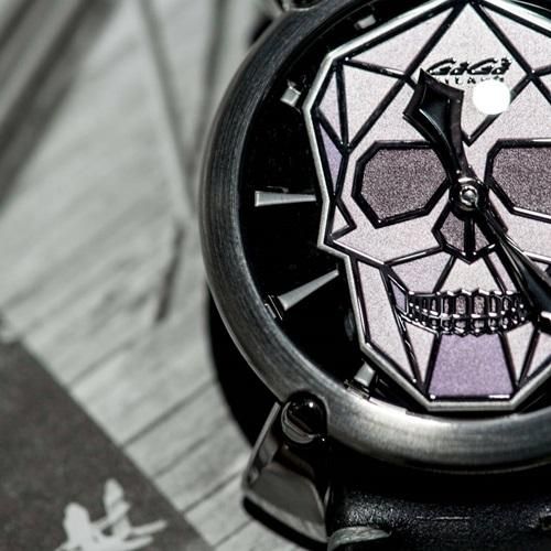 Manuale 48mm バイオニックスカル 5060.01S | GaGa MILANO Manuale 48mm バイオニックスカル 5060.01S | GaGa MILANO