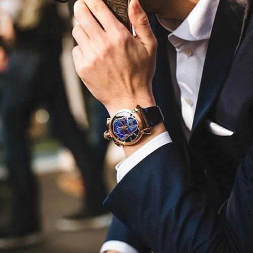 Manuale 48mm バイオニックスカル 5061.01S | GaGa MILANO Manuale 48mm バイオニックスカル 5061.01S | GaGa MILANO