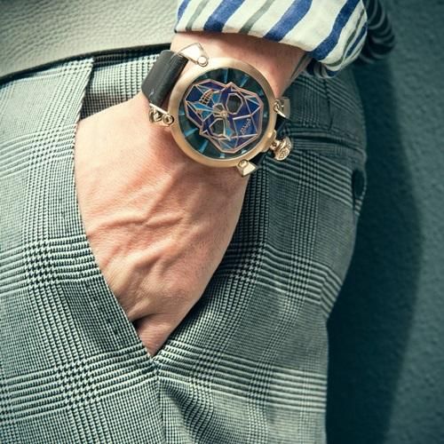 Manuale 48mm バイオニックスカル 5061.01S | GaGa MILANO Manuale 48mm バイオニックスカル 5061.01S | GaGa MILANO