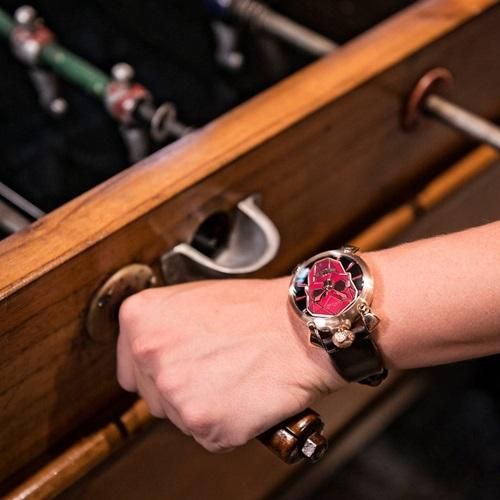 Manuale 48mm バイオニックスカル 5061.03S | GaGa MILANO Manuale 48mm バイオニックスカル 5061.03S | GaGa MILANO