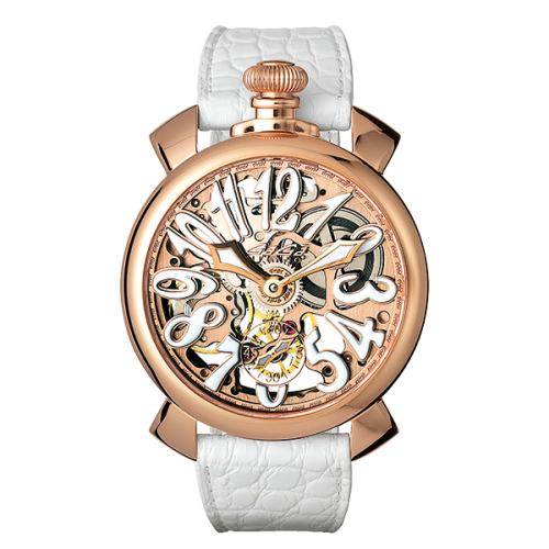 ガガミラノ マヌアーレ 48mm 腕時計 GAGAMILANO スケルトン