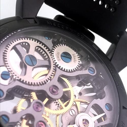 Manuale 48mm スケルトン 5312.01 | GaGa MILANO -ガガミラノ Manuale 48mm スケルトン 5312.01 | GaGa MILANO -ガガミラノ