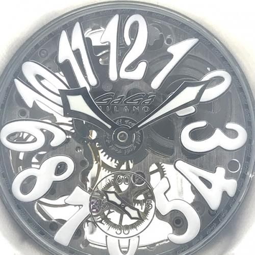 Manuale 48mm スケルトン 5310.01 | GaGa MILANO -ガガミラノ Manuale 48mm スケルトン 5310.01 | GaGa MILANO -ガガミラノ
