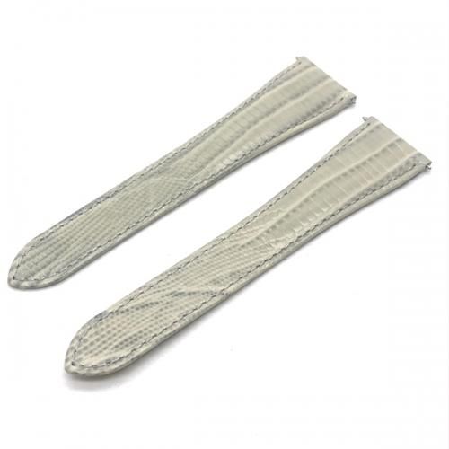 46MM 時計用 ベルト バックル レザー ライトグレー | GaGa MILANO