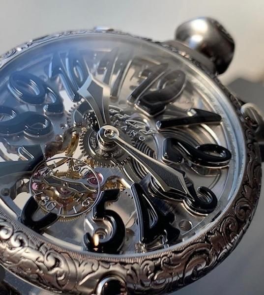 Manuale 48mm スケルトン 5310.02CE | GaGa MILANO -ガガミラノ Manuale 48mm スケルトン 5310.02CE | GaGa MILANO -ガガミラノ