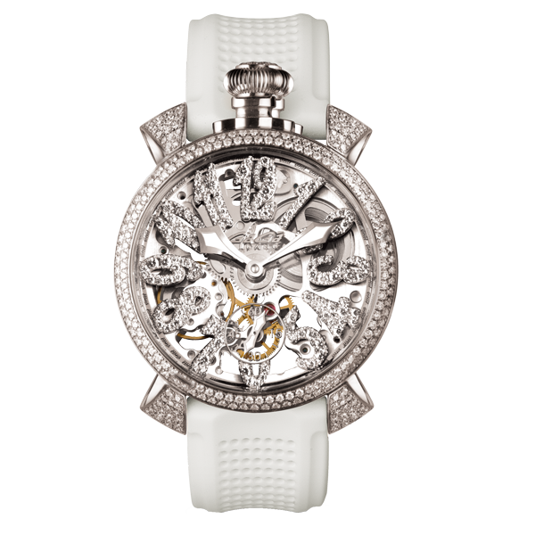 Manuale 48mm ダイヤモデル 5310.ST.D | GaGa MILANO -ガガミラノ Manuale 48mm ダイヤモデル 5310.ST.D | GaGa MILANO -ガガミラノ
