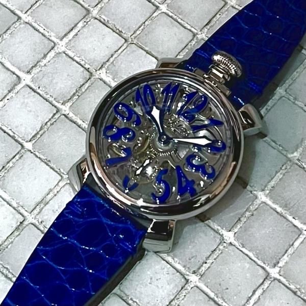 Manuale 48mm スケルトン 5310.04 | GaGa MILANO -ガガミラノ Manuale 48mm スケルトン 5310.04 | GaGa MILANO -ガガミラノ