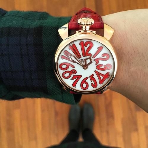 Manuale 40mm Goldコーティング 5021.5 | GaGa MILANO