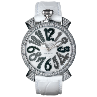 ガガミラノ ベルト交換 バックル交換 マニュアーレ40mm レザー