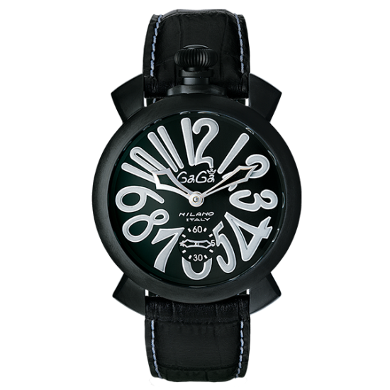 Manuale 48mm PVD/カーボン 5012.06S | GaGa MILANO - ガガミラノ Manuale 48mm PVD/カーボン 5012.06S | GaGa MILANO - ガガミラノ