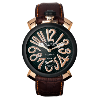 ガガミラノ　マヌアーレ48MM手巻き腕時計 腕時計(アナログ) 安い ショップオンライン
