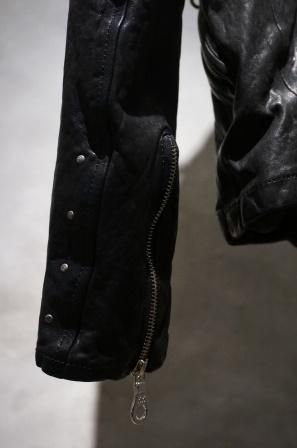 ballet isamukatayama backlash セミダブルライダース ISAMU KATAYAMA BACKLASH イタリーホースレザー製品染めダブル