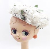 Vintage Flower Head Dress (ヴィンテージ フラワー ヘッドドレス) ホワイト