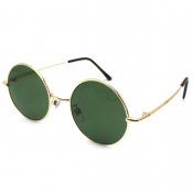 Loyd Sunglasses（丸眼鏡） for Japanese Gold×Green