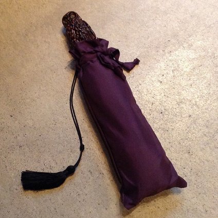 Guy de Jean (ギドゥジャン) 折りたたみ傘 フクロウ Prune