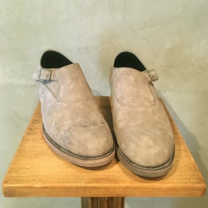 <img class='new_mark_img1' src='https://img.shop-pro.jp/img/new/icons20.gif' style='border:none;display:inline;margin:0px;padding:0px;width:auto;' />【30%OFF】BEAUTIFUL SHOES（ビューティフルシューズ シングルモンクシューズ）Gray Horse