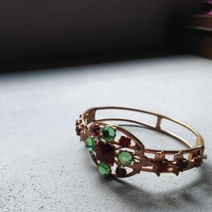 Art deco Bangle Braceletʥǥ Х󥰥֥쥹åȡ