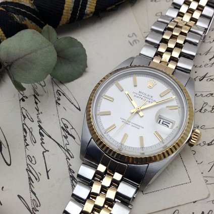 ROLEX OYSTER PERPETUAL DATEJUSTʥå   ѡڥ奢 ǥȥ㥹ȡ