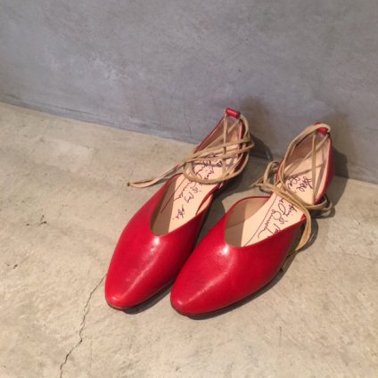 SONOMITSU Lace Up Shoes(ソノミツ レースアップシューズ)Red