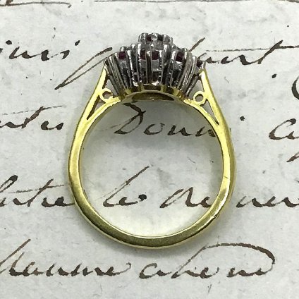 1950's DaiamondRuby Ring(1950ǯ ɡߥӡ )
