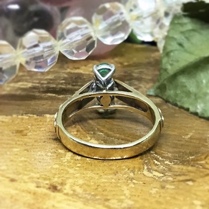 1920~1930's EmeraldDiamond Ring (1920~1930's ɡߥ )