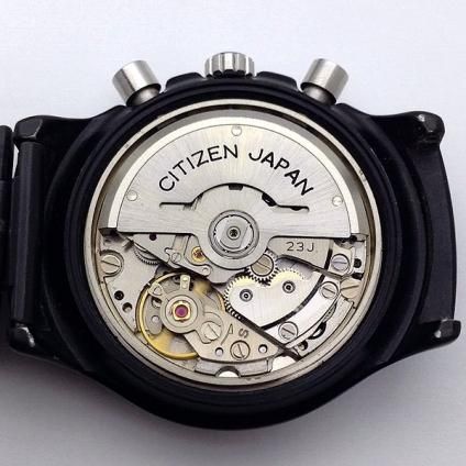 CITIZEN (シチズン) チャレンジタイマー クロノグラフ ブラッキー