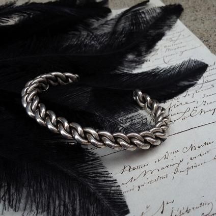 Braided Wire Silver Bracelet (֥쥤ǥåɥ磻䡼 С Х󥰥)