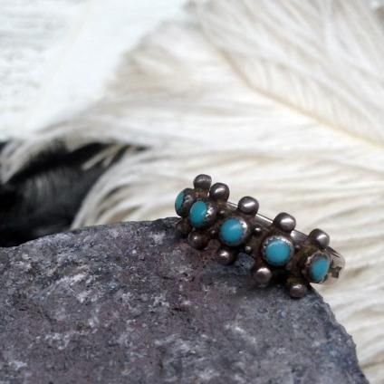 Vintage SilverTurquoise Ring (Сߥ󥰡