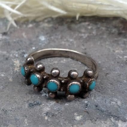 Vintage SilverTurquoise Ring (Сߥ󥰡