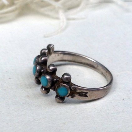 Vintage SilverTurquoise Ring (Сߥ󥰡