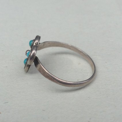 Vintage SilverTurquoise Ring (Сߥ)