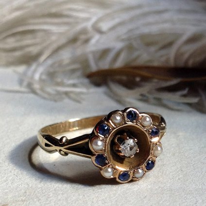 Victorian Sapphire Ring (ȥꥢ󥵥ե)
