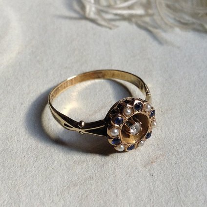 Victorian Sapphire Ring (ȥꥢ󥵥ե)